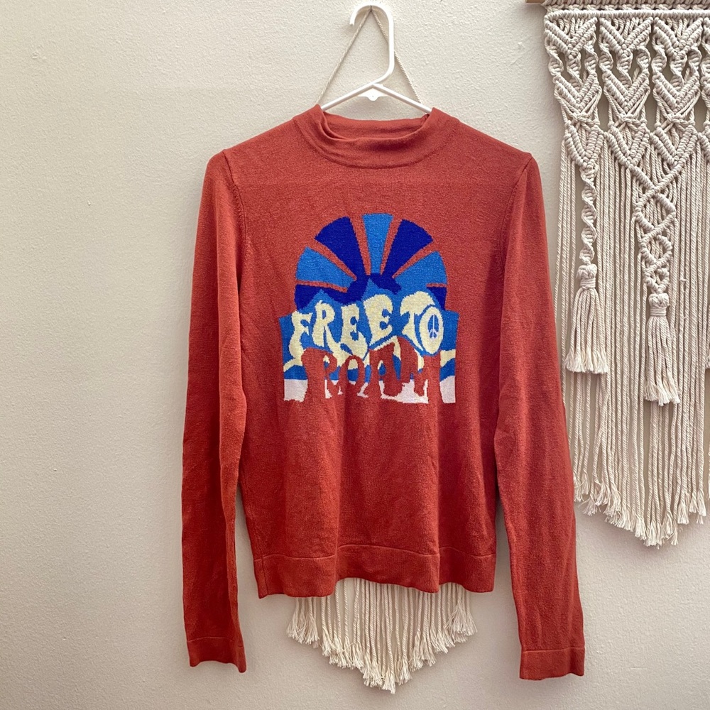 Free People Mockneck Sweater Top